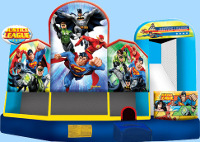 Justice League 5 In 1 Inflatable Combo